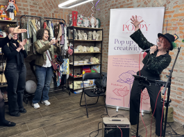 Sinem Garnateo Weber Poppy Concept Store açılışında