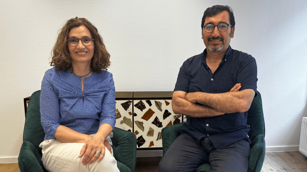 Daphne Laser Skin Care kurucuları Dr. Ayfer Eren Şensoy ve Dr. Yakup Şensoy, Münih lazer ve cilt bakım merkezinde