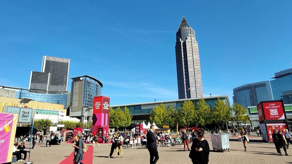 Frankfurt Kitap Fuarı dış görünümü