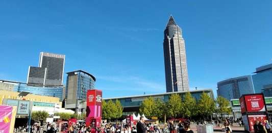Frankfurt Kitap Fuarı dış görünümü