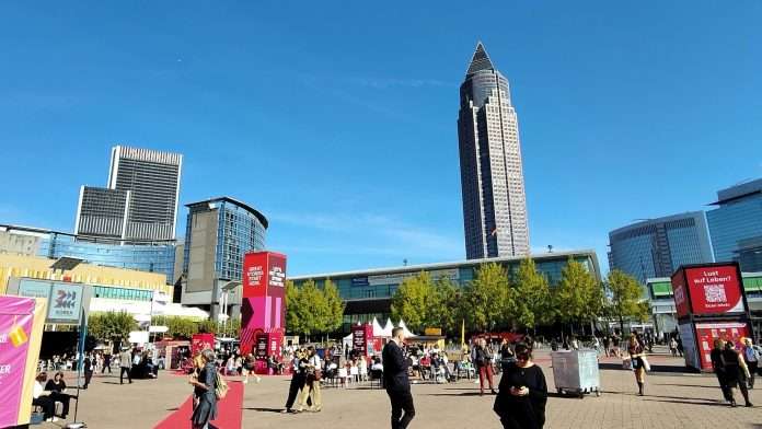 Frankfurt Kitap Fuarı dış görünümü